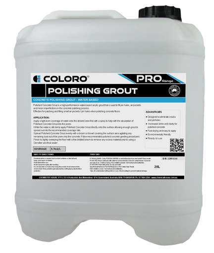 POLISHED CONCRETE GROUT